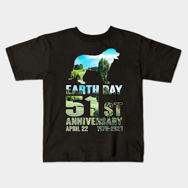 Earth Day 51st Anniversary 2021 Dog Lover Kids T-Shirt by Tuyetle